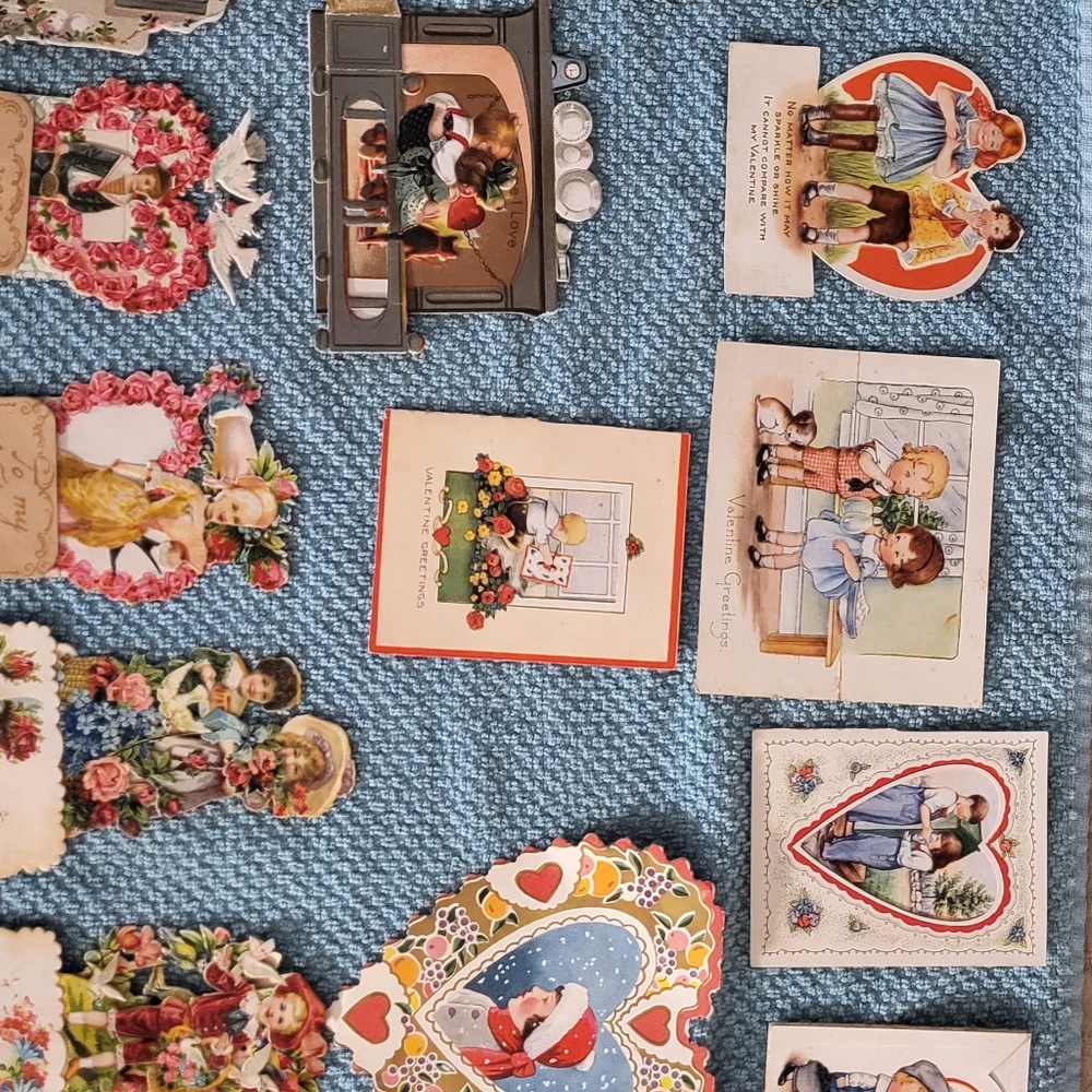 Vintage Valentine cards 1930-1940